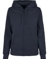 Build Your Brand Basic Womens basic zip hoodie