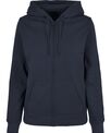 Build Your Brand Basic Womens basic zip hoodie