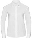 Russell Collection Women's long sleeve easycare Oxford shirt