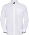 Russell Collection Long sleeve easycare Oxford shirt