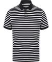 Front Row Striped Jersey polo shirt
