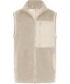 Front Row Recycled sherpa gilet