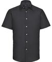 Russell Collection Short sleeve easycare tailored Oxford shirt