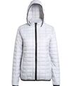 2786 Women's honeycomb hooded jacket