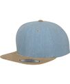 Flexfit by Yupoong Chambray-suede snapback