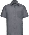 Russell Collection Short sleeve polycotton easycare poplin shirt
