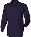 Front Row Long sleeve plain rugby shirt