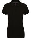 Henbury Women's micro-fine piqué polo shirt