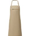 Premier 'Barley' Contrast Stitch Bib Apron
