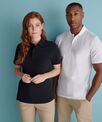 Henbury Stretch piqué polo shirt