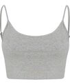 SF Women's sustainable fashion cropped cami top with adjustable straps