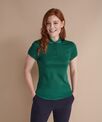 Henbury Women's stretch polo shirt with wicking finish (slim fit)