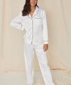 Towel City Women's satin long pyjamas