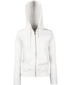 Fruit of the Loom Women's premium 70/30 hooded sweatshirt jacket