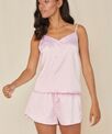 Towel City Women's satin cami short pyjamas