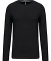 Kariban Men's long-sleeved crew neck T-shirt