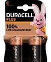 Home & Living Duracell Plus Power C batteries 2-pack