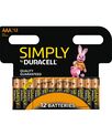 Home & Living Simply by Duracell AAA 12-pack