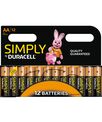 Home & Living Simply by Duracell AA 12-pack