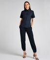 Kustom Kit Business blouse short-sleeved (tailored fit)