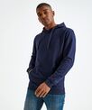 Asquith & Fox Men's coastal vintage wash loop back hoodie