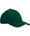 Beechfield EarthAware® classic organic cotton 6-panel cap - sandwich peak