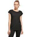 Build Your Brand Women's organic extended shoulder tee
