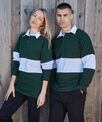 Front Row Panelled rugby shirt