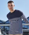 Front Row Long sleeve Breton striped T