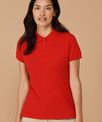 Henbury Women's micro-fine piqué polo shirt