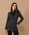 Henbury Women's v-button cardigan