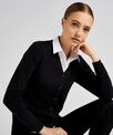 Kustom Kit Women's Arundel v-neck cardigan long sleeve (classic fit)