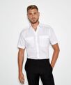 Kustom Kit Pilot shirt short-sleeved (tailored fit)