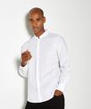 Kustom Kit Mandarin collar shirt long-sleeved (tailored fit)
