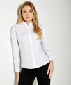 Kustom Kit Women's mandarin collar shirt long-sleeved (tailored fit)