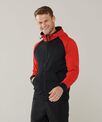 Finden & Hales Panelled sports hoodie