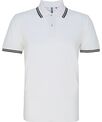 Asquith & Fox Men's classic fit tipped polo
