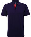 Asquith & Fox Men's classic fit contrast polo