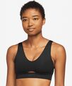 Womens Nike Dri-FIT indy plunge cutout bra