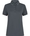 Henbury Womens recycled polyester polo shirt