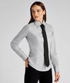 Kustom Kit Women's corporate Oxford blouse long-sleeved (tailored fit)
