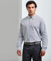 Premier Cotton-rich Oxford stripes shirt