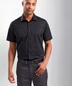 Premier Stretch fit cotton poplin short sleeve shirt