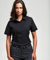 Premier Women's stretch fit cotton poplin short sleeve blouse