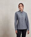 Premier Womens Chambray shirt, organic and Fairtrade certified