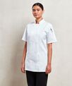 Premier Women's short sleeve chef's jacket