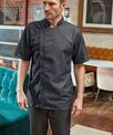 Premier Chef's zip-close short sleeve jacket