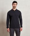 Premier Essential unisex long sleeve workwear polo shirt