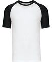 Kariban Baseball Short-sleeved two-tone T-shirt