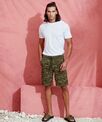 Wombat Mens camo cargo utility shorts